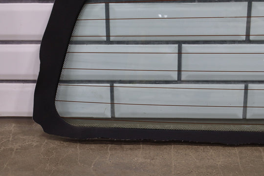 86 - 96 C4 Corvette Heated Back Glass Window Cut From Convertible Soft Top
