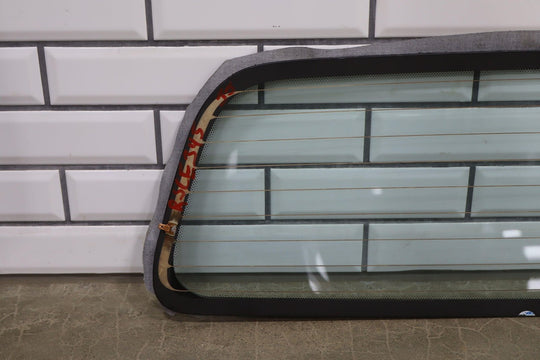 86 - 96 C4 Corvette Heated Back Glass Window Cut From Convertible Soft Top