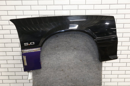 87-90 Ford Mustang GT (Fox) RH Fender W Moldings (Dent)