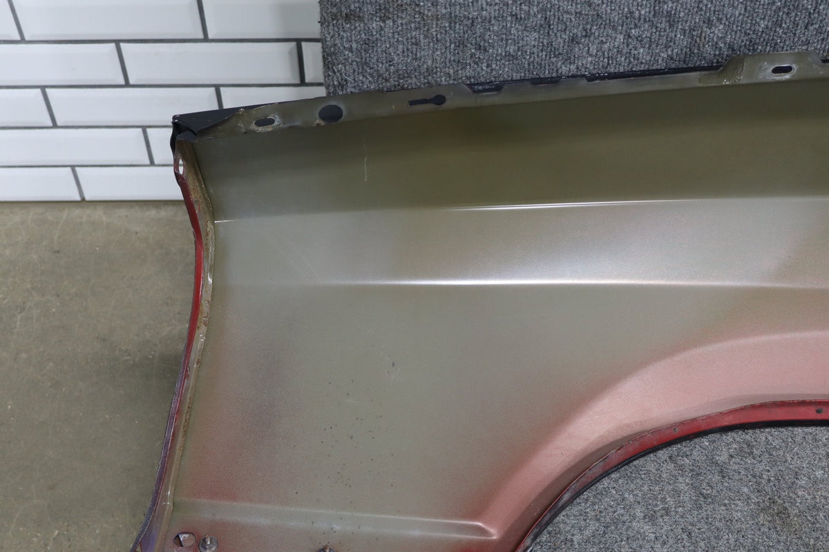 87-90 Ford Mustang GT (Fox) RH Fender W Moldings (Dent)