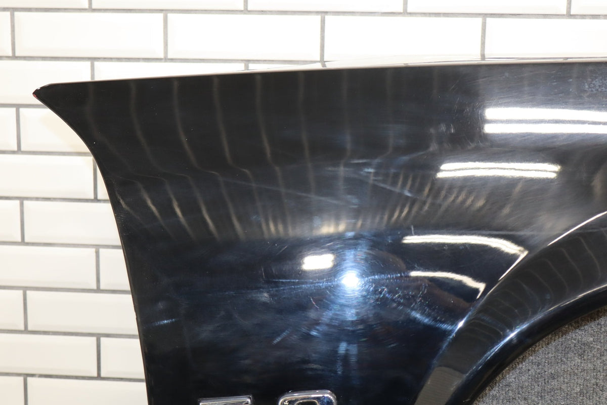 87-90 Ford Mustang GT (Fox) RH Fender W Moldings (Dent)