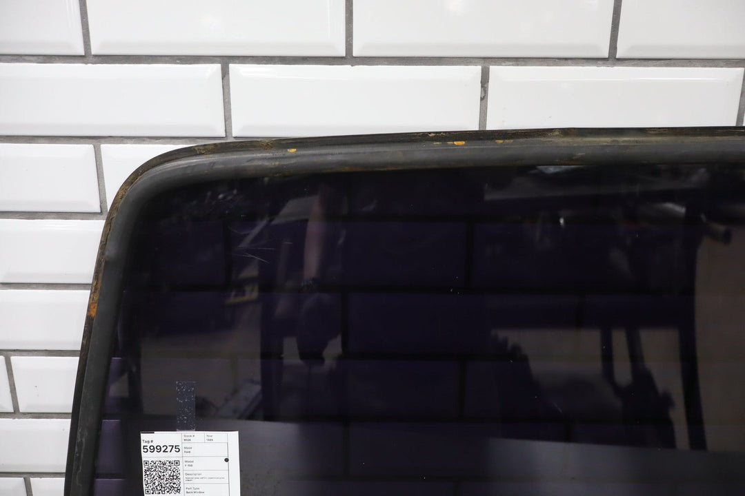 87 - 91 Ford F - 150/F250/F350 Extended Cab Back Window Glass OEM