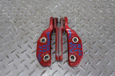 87-92 Cadillac Allante Pair LH&RH Trunk/Deck Lid Hinges (Euro Red 47U) OEM