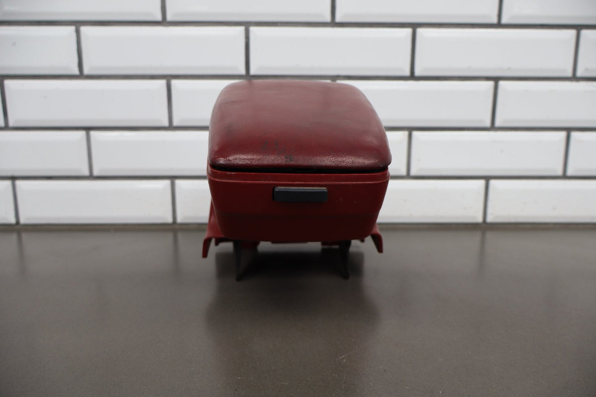 87-93 Ford Mustang (Fox) Console Armrest Red Faded No Latch