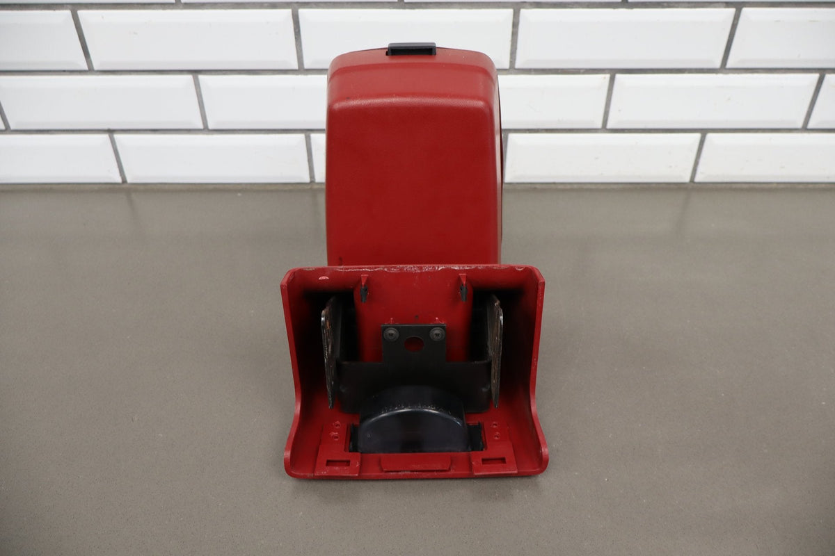 87-93 Ford Mustang (Fox) Console Armrest Red Faded No Latch
