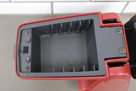 87-93 Ford Mustang (Fox) Console Armrest Red Faded No Latch