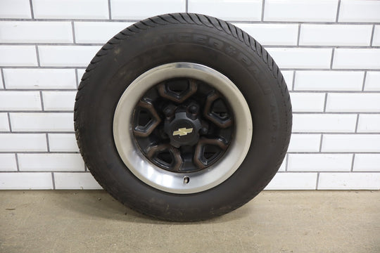 87 - 94 Chevrolet S - 10 14" Rally Wheel / Tire Set Uniroyal Tires OEM