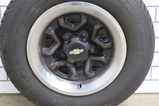 87 - 94 Chevrolet S - 10 14" Rally Wheel / Tire Set Uniroyal Tires OEM