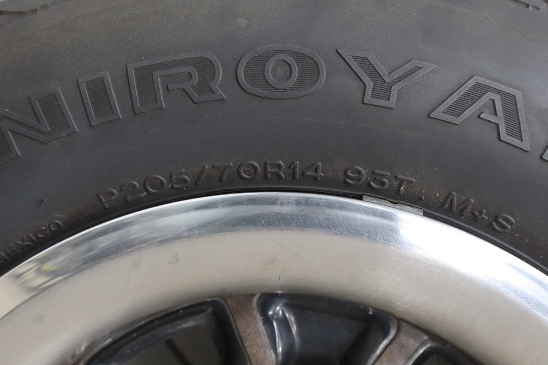 87 - 94 Chevrolet S - 10 14" Rally Wheel / Tire Set Uniroyal Tires OEM