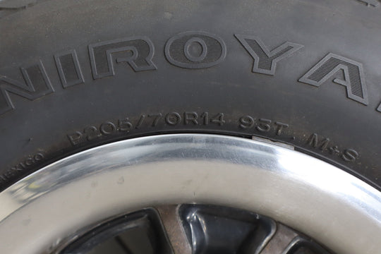 87 - 94 Chevrolet S - 10 14" Rally Wheel / Tire Set Uniroyal Tires OEM