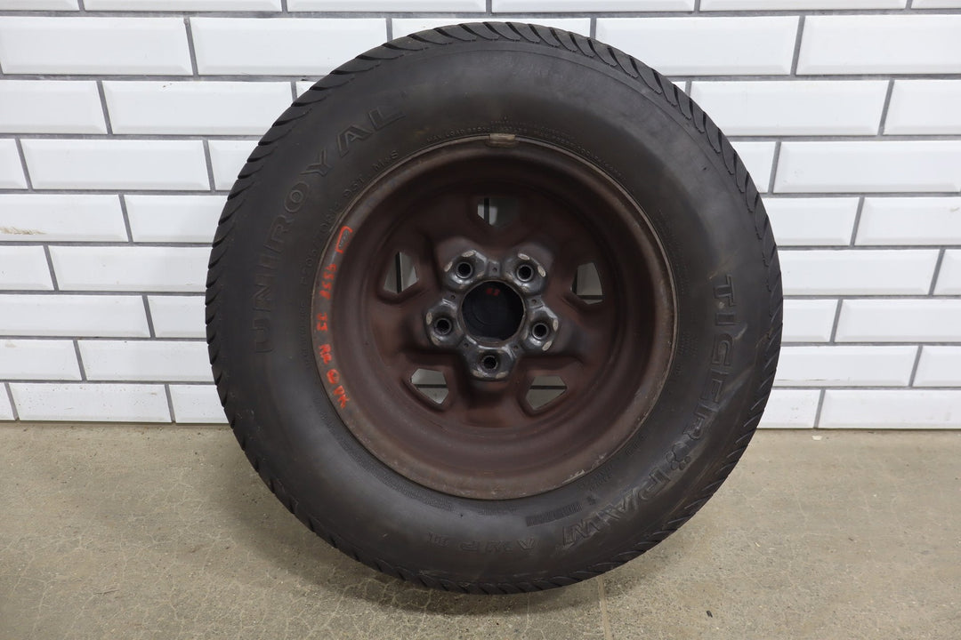 87 - 94 Chevrolet S - 10 14" Rally Wheel / Tire Set Uniroyal Tires OEM