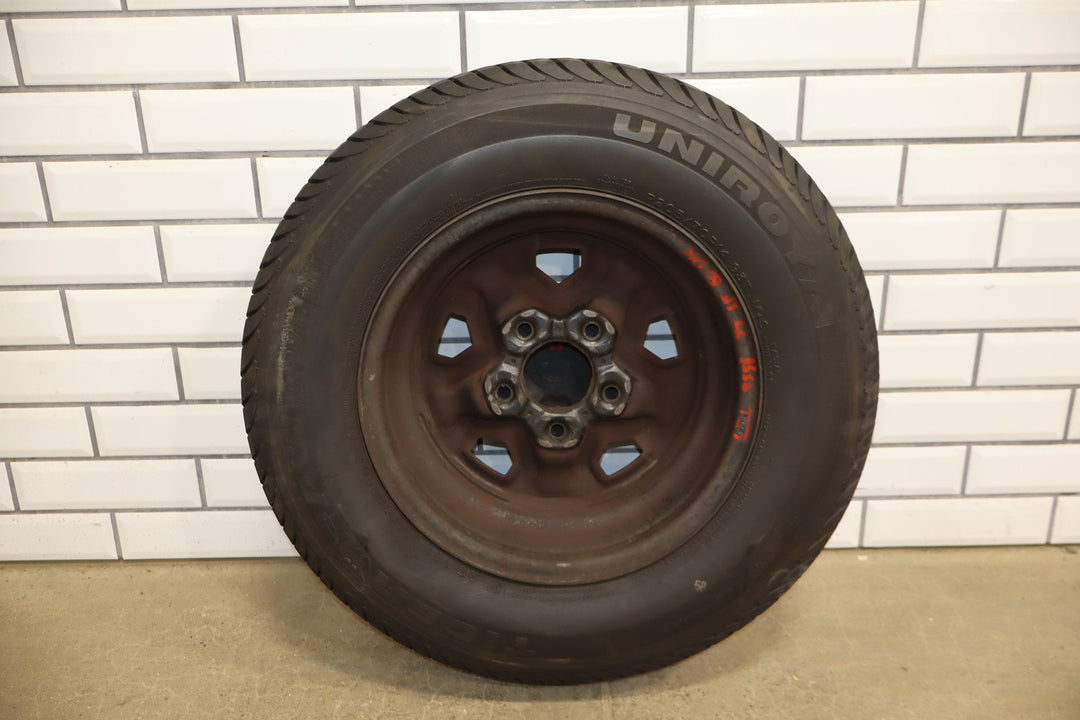 87 - 94 Chevrolet S - 10 14" Rally Wheel / Tire Set Uniroyal Tires OEM