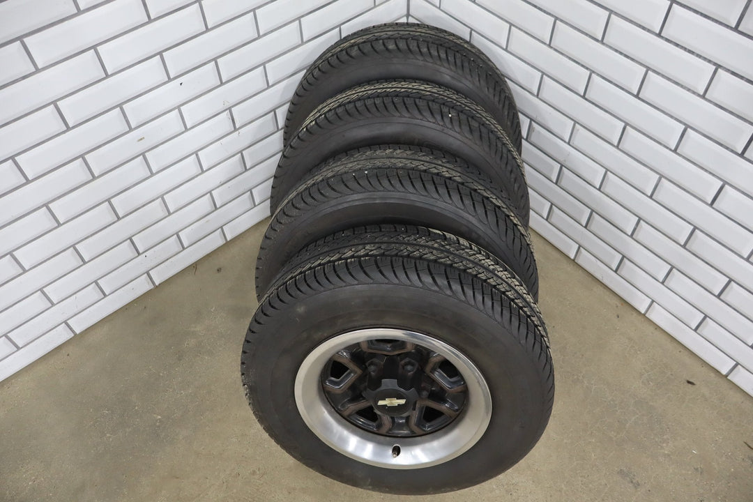 87 - 94 Chevrolet S - 10 14" Rally Wheel / Tire Set Uniroyal Tires OEM