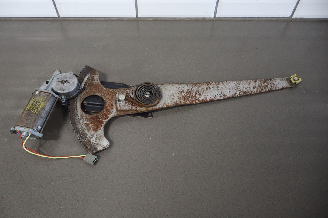 88 - 93 Ford Mustang Coupe/Hatchback Left Driver Window Regulator W/Motor