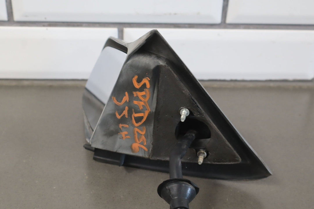 88 - 93 Ford Mustang Left Driver Power Pedestal Door Mirror *Faded*