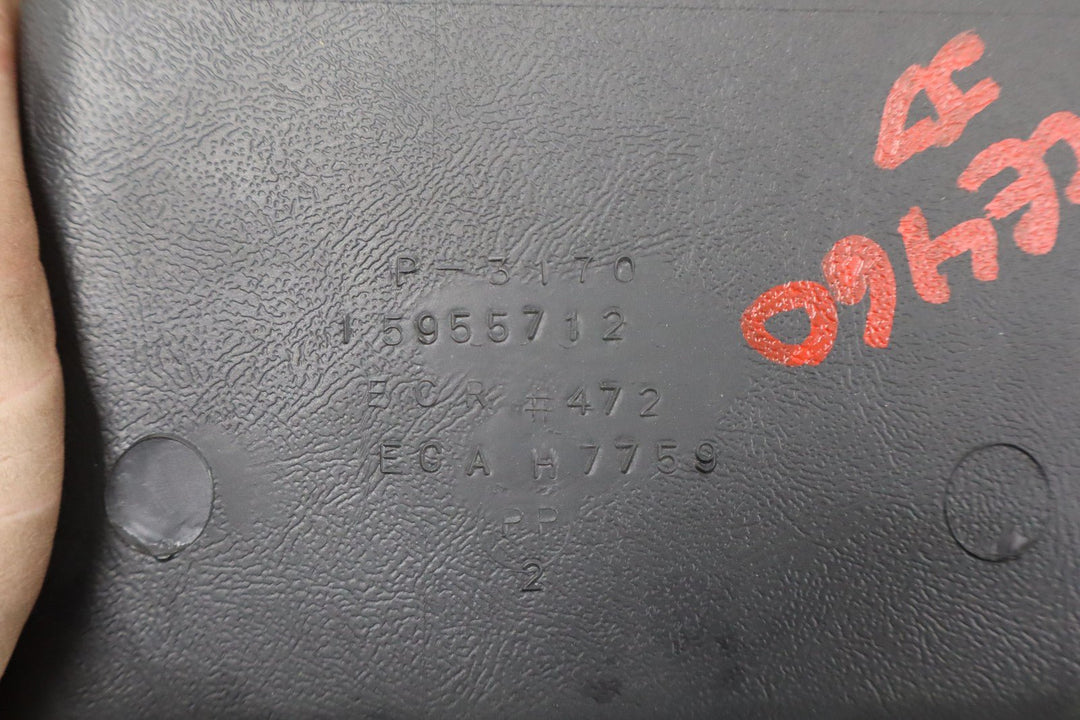 88 - 94 Chevy C/K Truck Glove Box Door with Insert Gray OEM