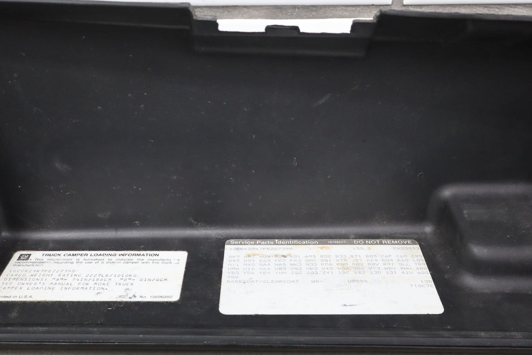 88 - 94 Chevy C/K Truck Glove Box Door with Insert Gray OEM