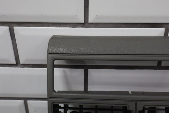 88 - 94 Chevy C/K Truck GMT400 Dash Mounted Cassete Bezel / Vents OEM Gray 13i