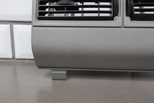 88 - 94 Chevy C/K Truck GMT400 Dash Mounted Cassete Bezel / Vents OEM Gray 13i