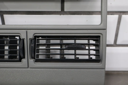 88 - 94 Chevy C/K Truck GMT400 Dash Mounted Cassete Bezel / Vents OEM Gray 13i