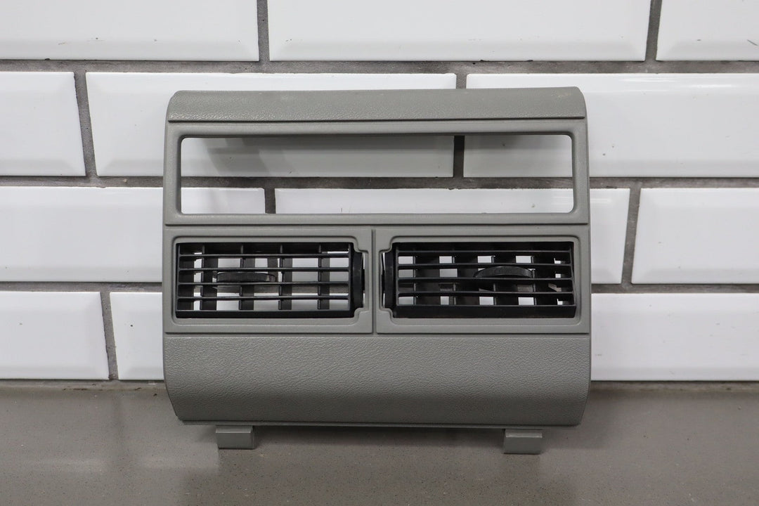 88 - 94 Chevy C/K Truck GMT400 Dash Mounted Cassete Bezel / Vents OEM Gray 13i
