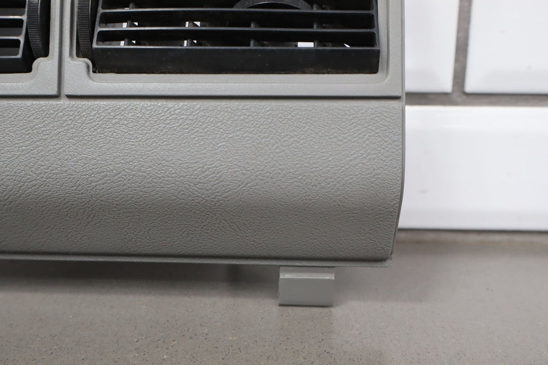 88 - 94 Chevy C/K Truck GMT400 Dash Mounted Cassete Bezel / Vents OEM Gray 13i