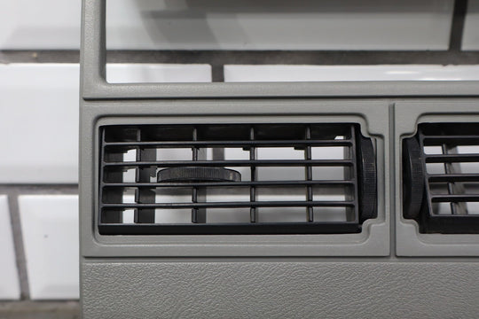88 - 94 Chevy C/K Truck GMT400 Dash Mounted Cassete Bezel / Vents OEM Gray 13i