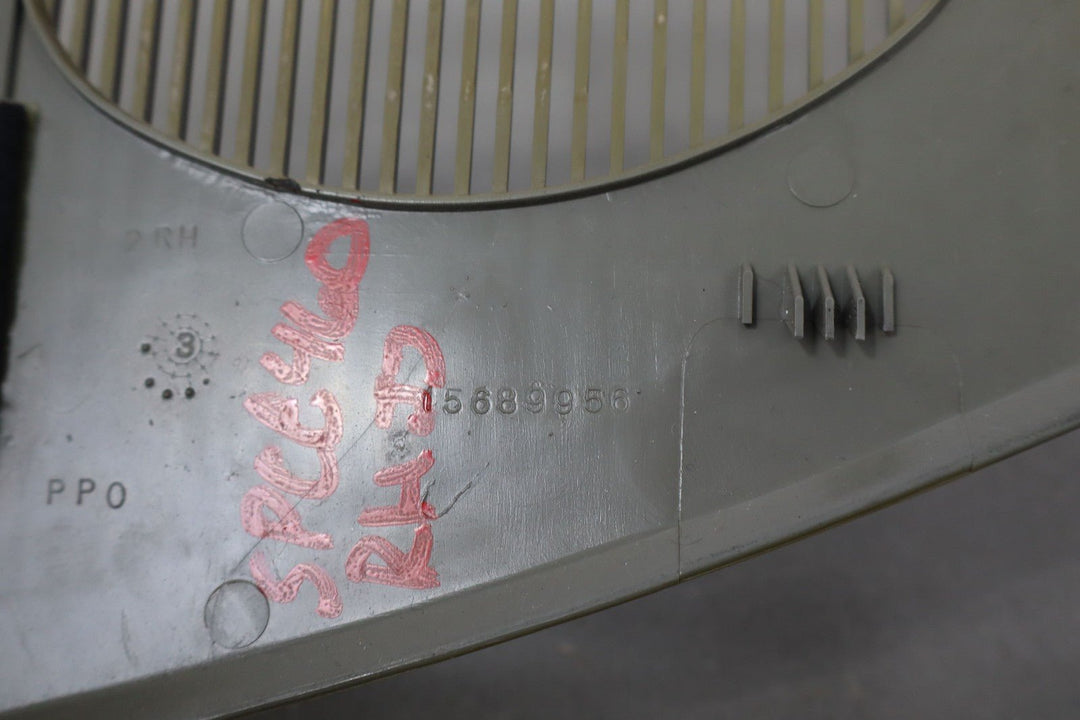 88 - 94 Chevy C/K Truck GMT400 Dash Speaker Grills OEM (Gray 13i)