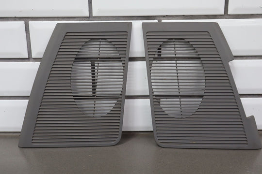 88 - 94 Chevy C/K Truck GMT400 Dash Speaker Grills OEM (Gray 13i)