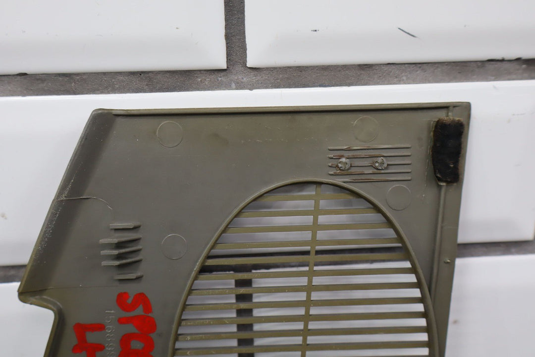 88 - 94 Chevy C/K Truck GMT400 Dash Speaker Grills OEM (Gray 13i)