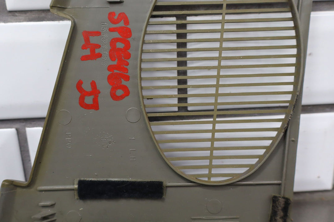 88 - 94 Chevy C/K Truck GMT400 Dash Speaker Grills OEM (Gray 13i)