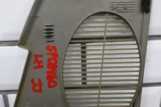 88 - 94 Chevy C/K Truck GMT400 Dash Speaker Grills OEM (Gray 13i)