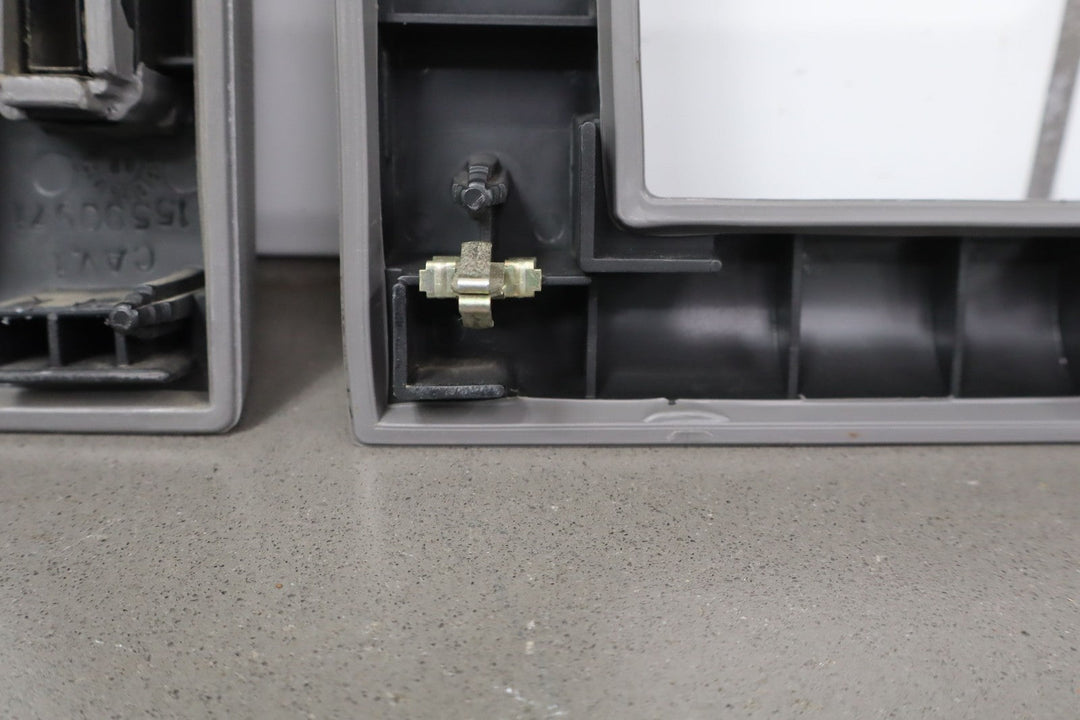 88 - 94 Chevy C/K Truck GMT400 Dashboard Cluster Bezel Trim Pair (Gray 13i)