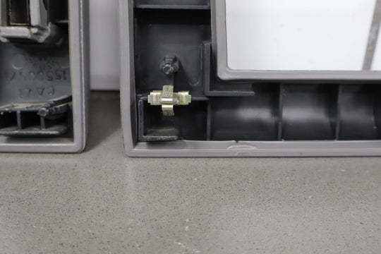 88 - 94 Chevy C/K Truck GMT400 Dashboard Cluster Bezel Trim Pair (Gray 13i)