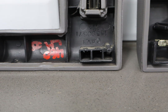 88 - 94 Chevy C/K Truck GMT400 Dashboard Cluster Bezel Trim Pair (Gray 13i)