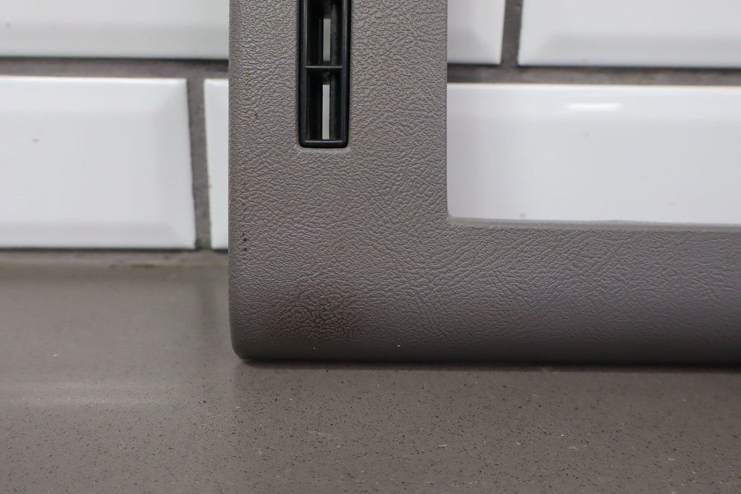 88 - 94 Chevy C/K Truck GMT400 Dashboard Cluster Bezel Trim Pair (Gray 13i)