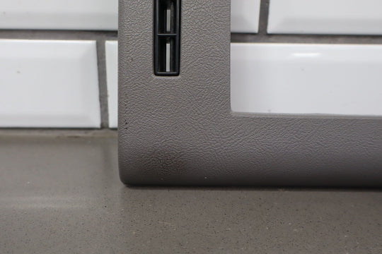 88 - 94 Chevy C/K Truck GMT400 Dashboard Cluster Bezel Trim Pair (Gray 13i)