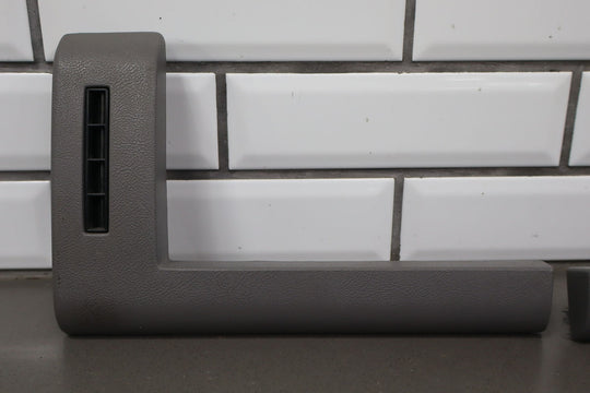 88 - 94 Chevy C/K Truck GMT400 Dashboard Cluster Bezel Trim Pair (Gray 13i)