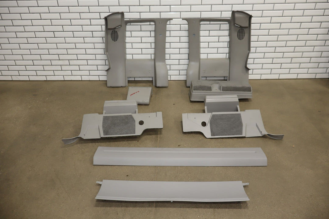 88 - 94 Chevy C/K Truck GMT400 Extended Cab Interior Trim Kit Gray See Photos