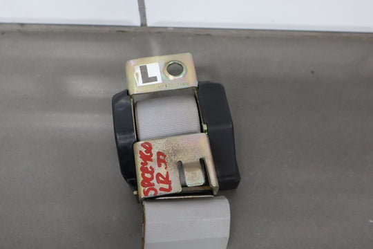 88 - 94 Chevy C/K Truck GMT400 Extended Cab Left Rear Seat Belt Gray 13i