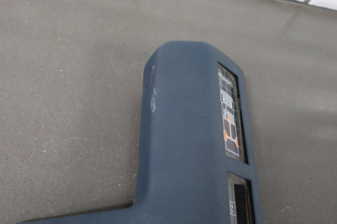88 - 94 Chevy K1500 K2500 GMT400 OBS 4x4 Shifter Bezel Blue