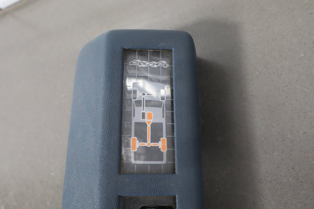 88 - 94 Chevy K1500 K2500 GMT400 OBS 4x4 Shifter Bezel Blue