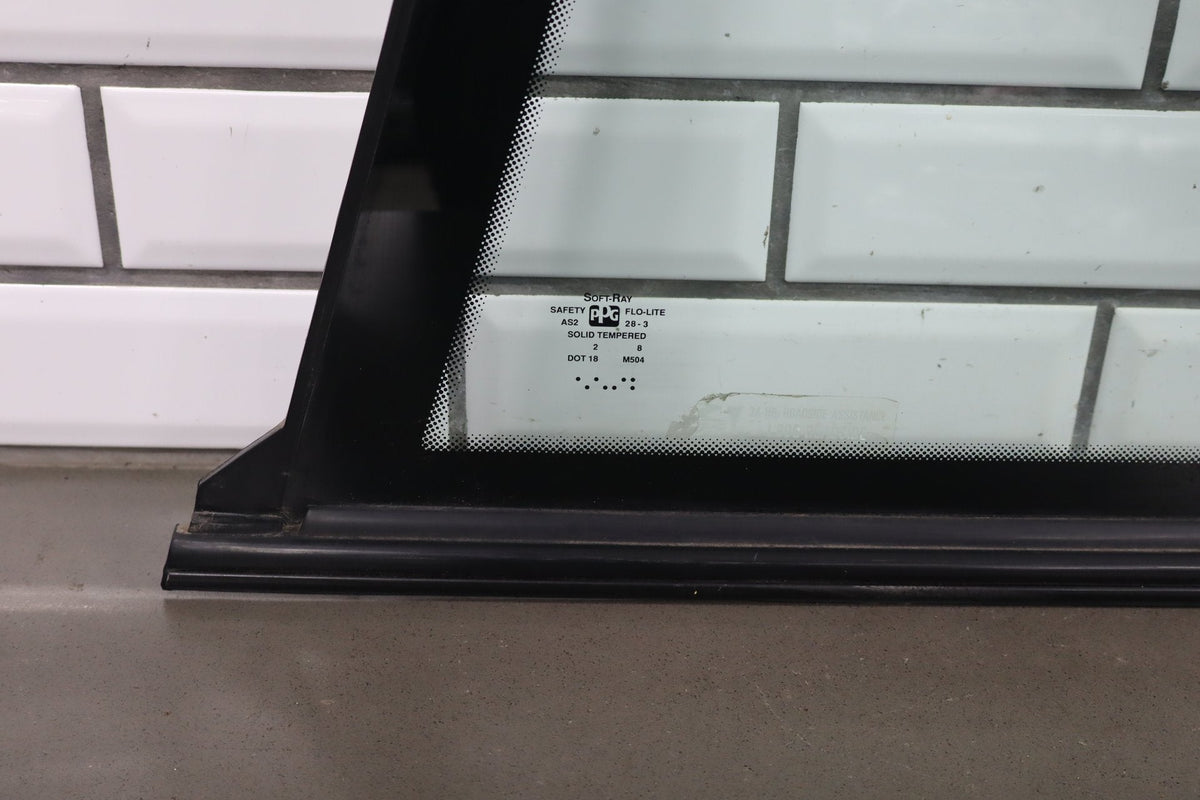 88-96 Pontiac Grand Prix Coupe Left Quarter Glass Sail
