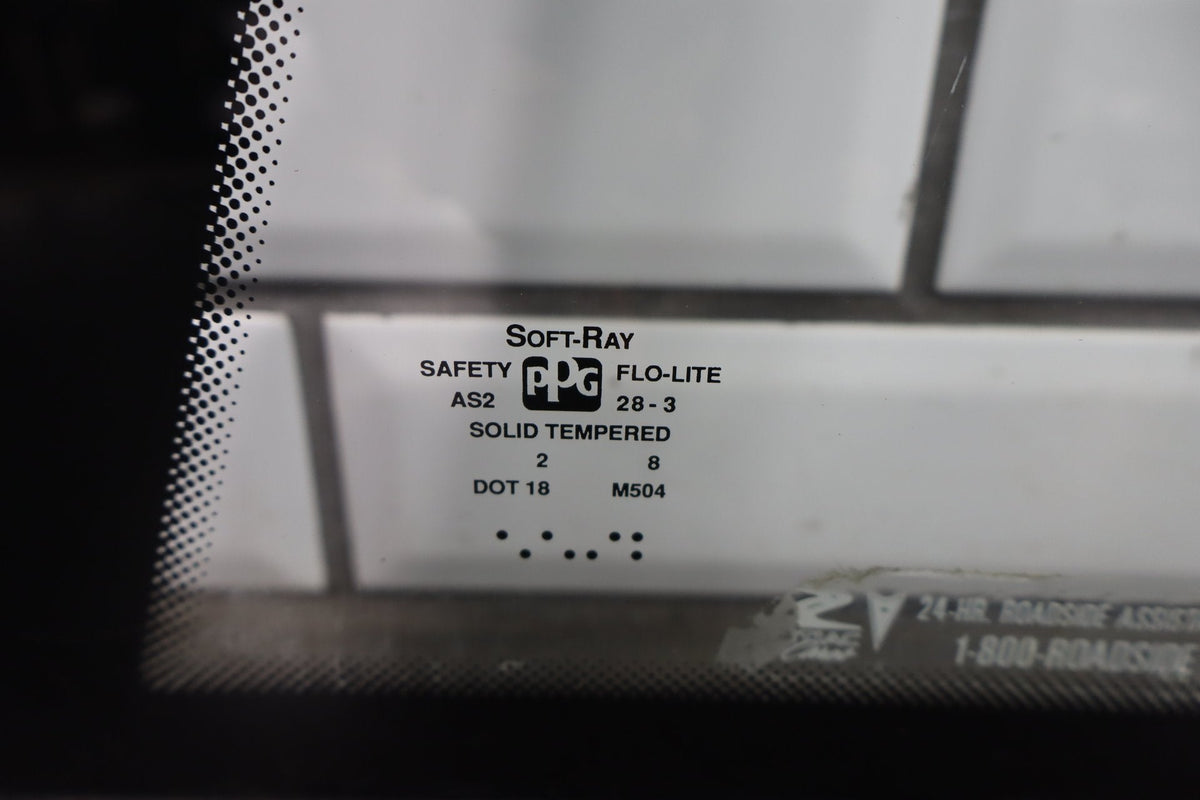 88-96 Pontiac Grand Prix Coupe Left Quarter Glass Sail