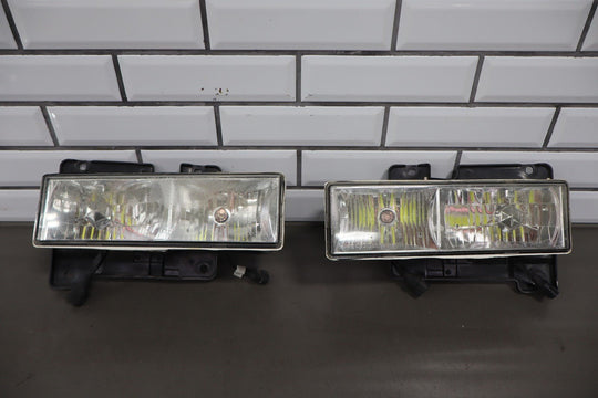 88 - 98 Chevy C/K Truck Chrome Grille with Lights