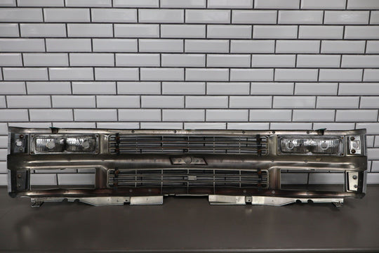 88 - 98 Chevy C/K Truck Chrome Grille with Lights