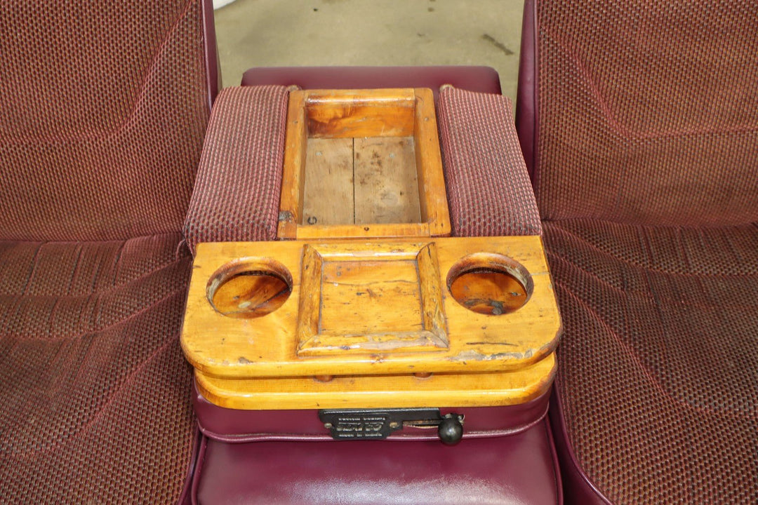 88 - 98 Chevy C/K Truck GMT400 Extended Cab Custom Seat Set (See Photos) Red