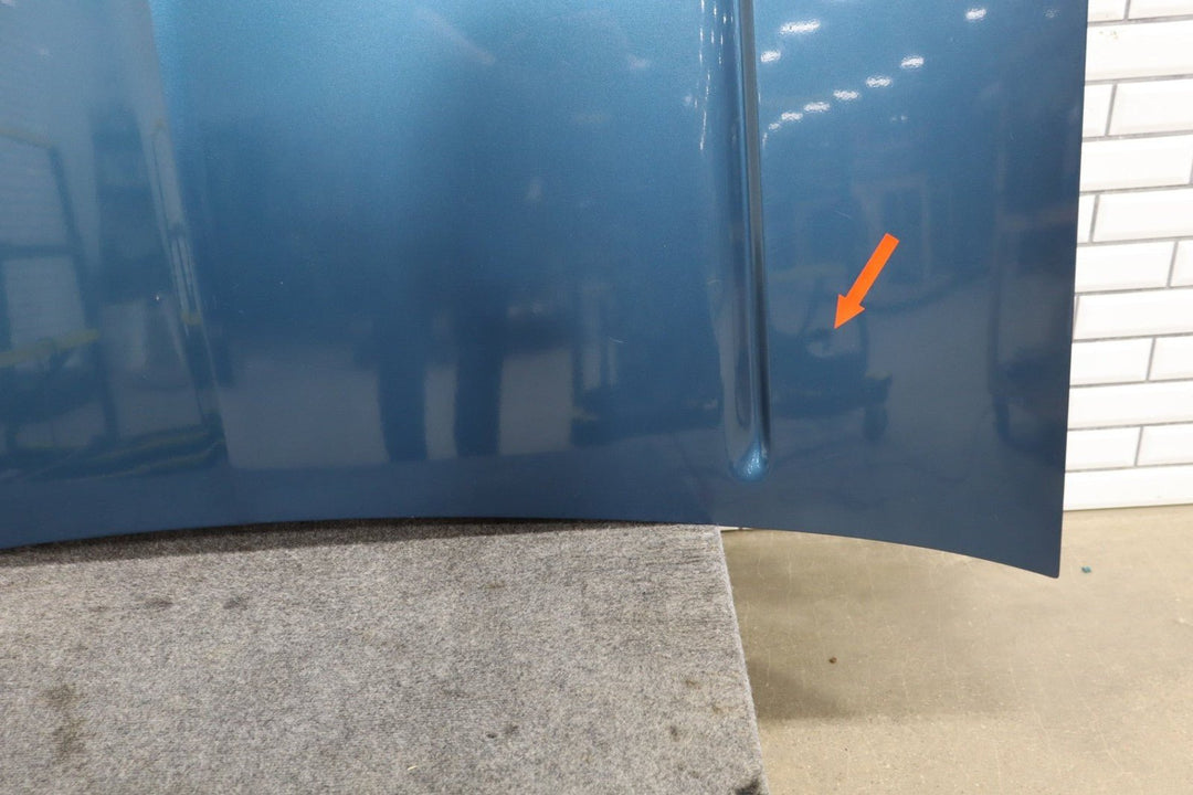 88 - 98 Chevy C/K Truck GMT400 OEM Hood Panel Blue Repaint