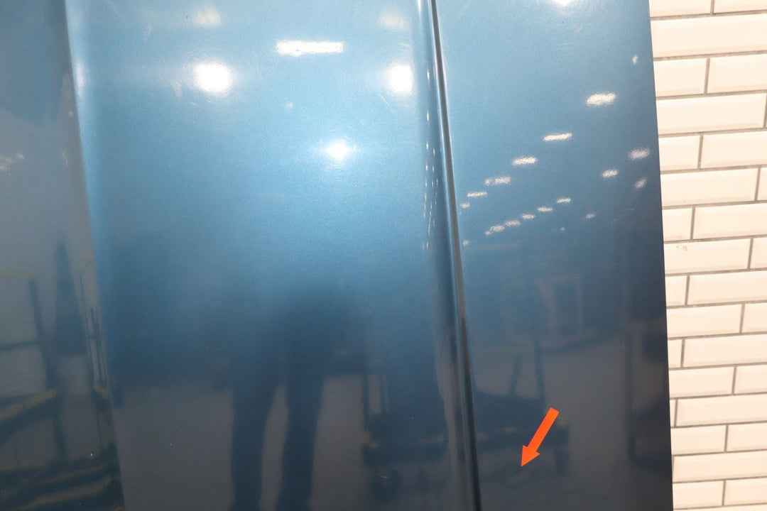 88 - 98 Chevy C/K Truck GMT400 OEM Hood Panel Blue Repaint