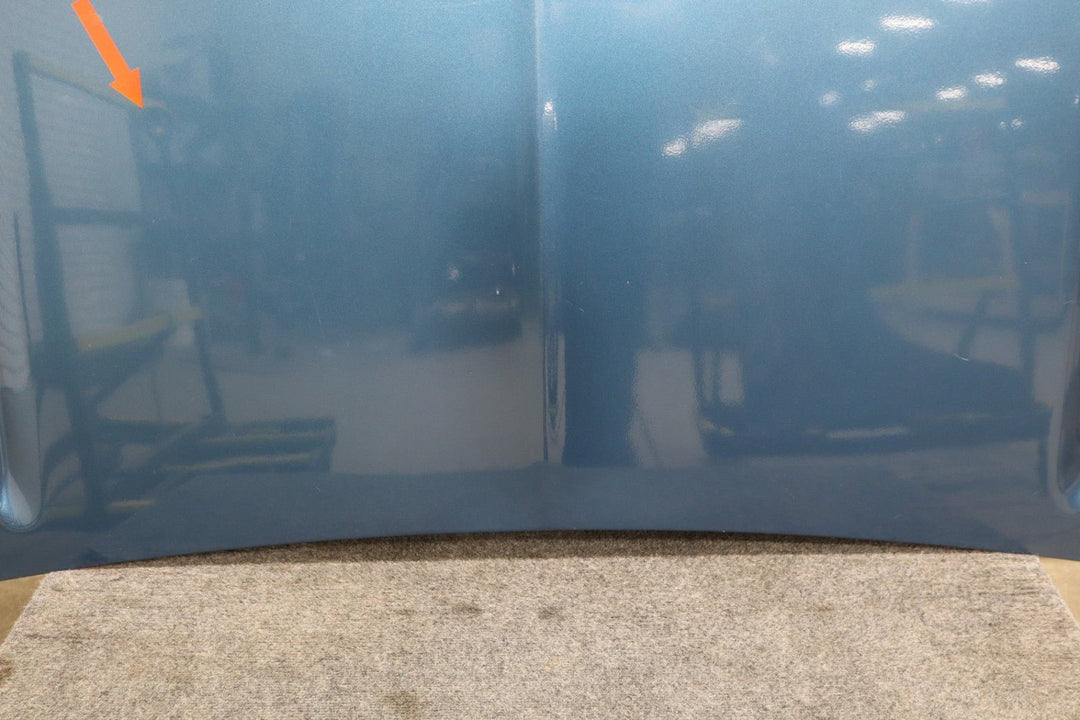 88 - 98 Chevy C/K Truck GMT400 OEM Hood Panel Blue Repaint